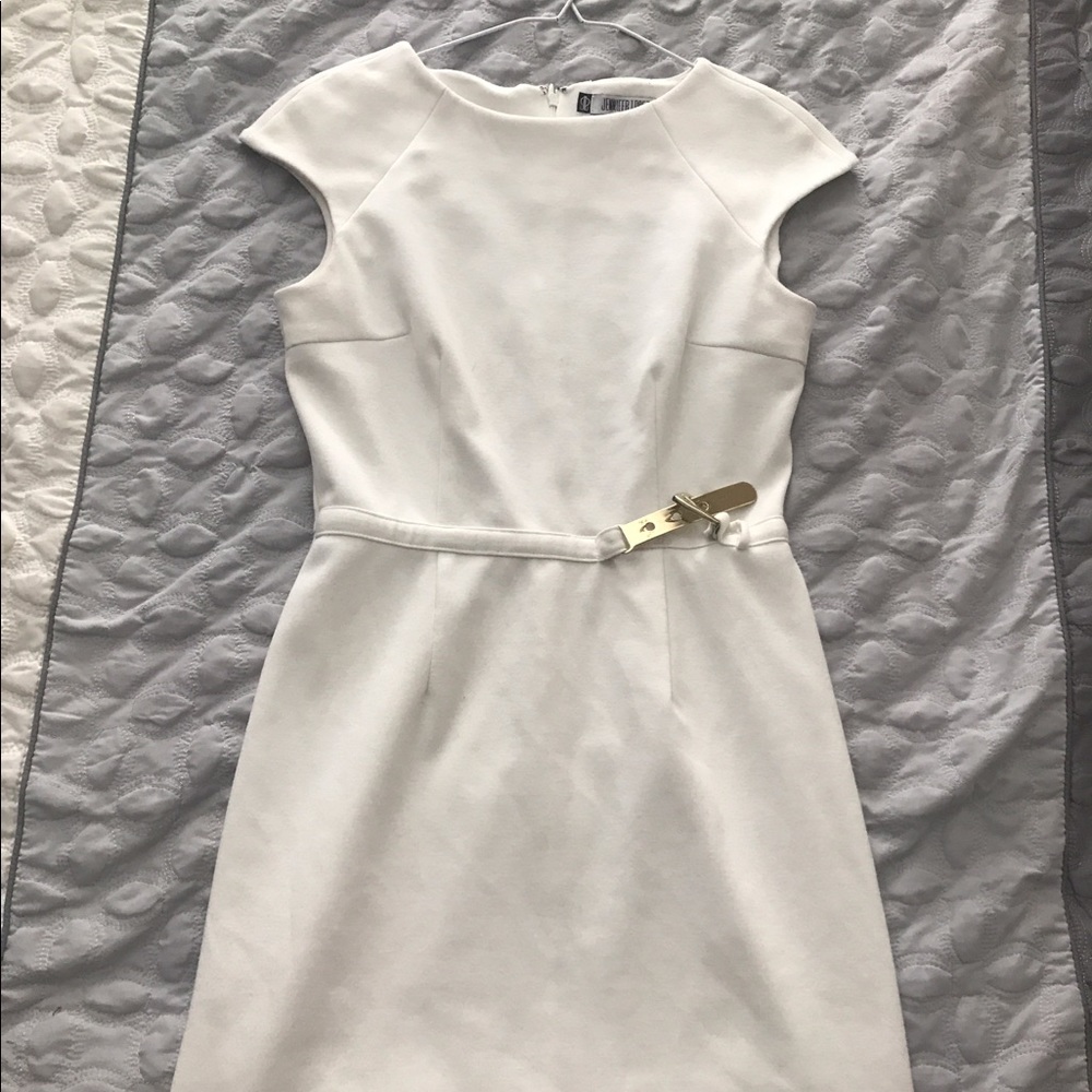 Jennifer Lopez White dress